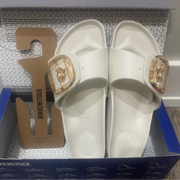 Birkenstock Madrid, Eva Eggshell, Size 9 / 40, Narrow, NEW in box! Great deal!! - Picture 3 of 5